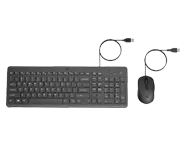 HP Wired Keyboard Mouse