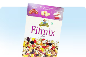 JEWEL FARMER Fitmix with Sunflower, Pumpkin, Flax, & Muskmelon Seeds Mixed with Vitamin, Fiber & Protein Rich Dried Fruits & Nuts