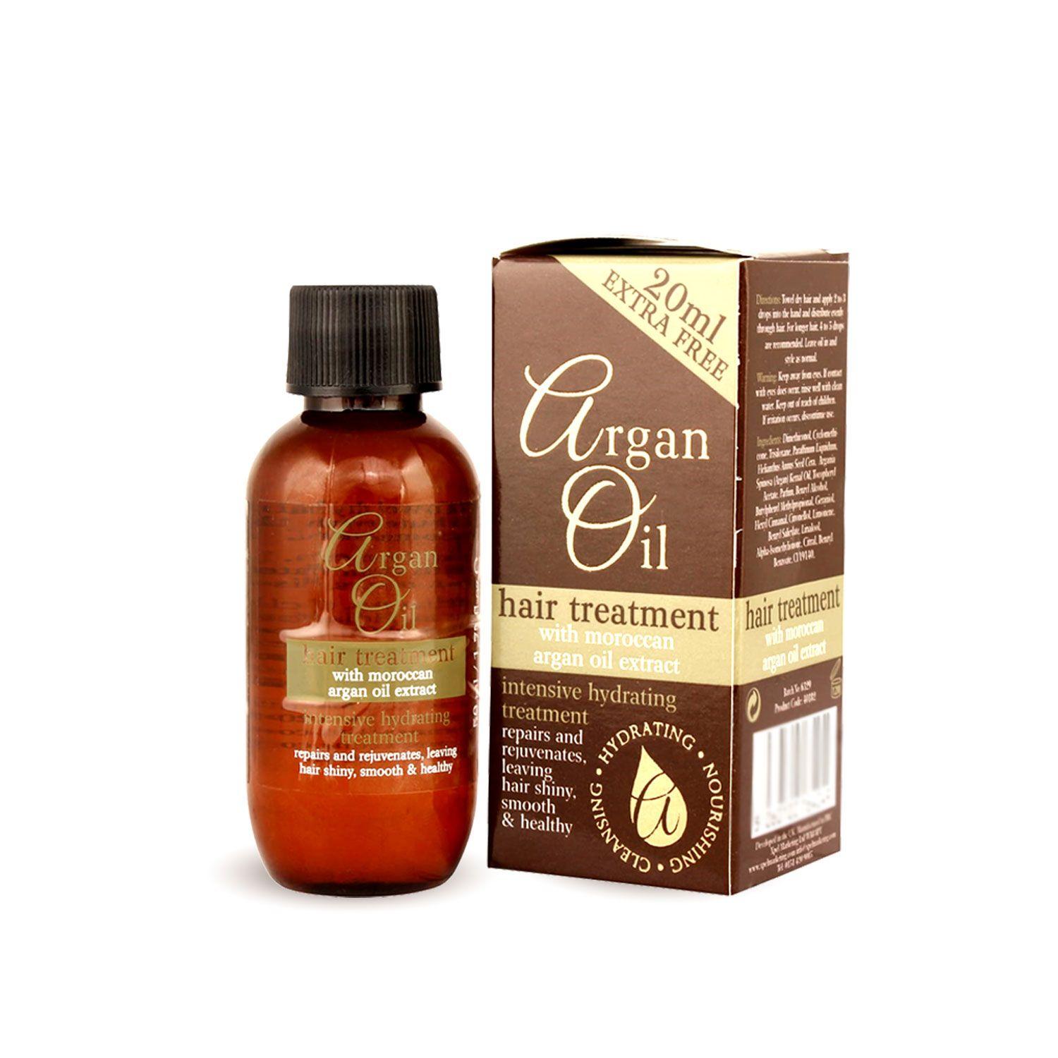 Xpel Marketing Argan Oil Hair Treatment Hair Oil 50ml with Moroccan Argan Oil and Vit. E, Hair Fall & Frizz Control, Protect your hair - For All Hair Types