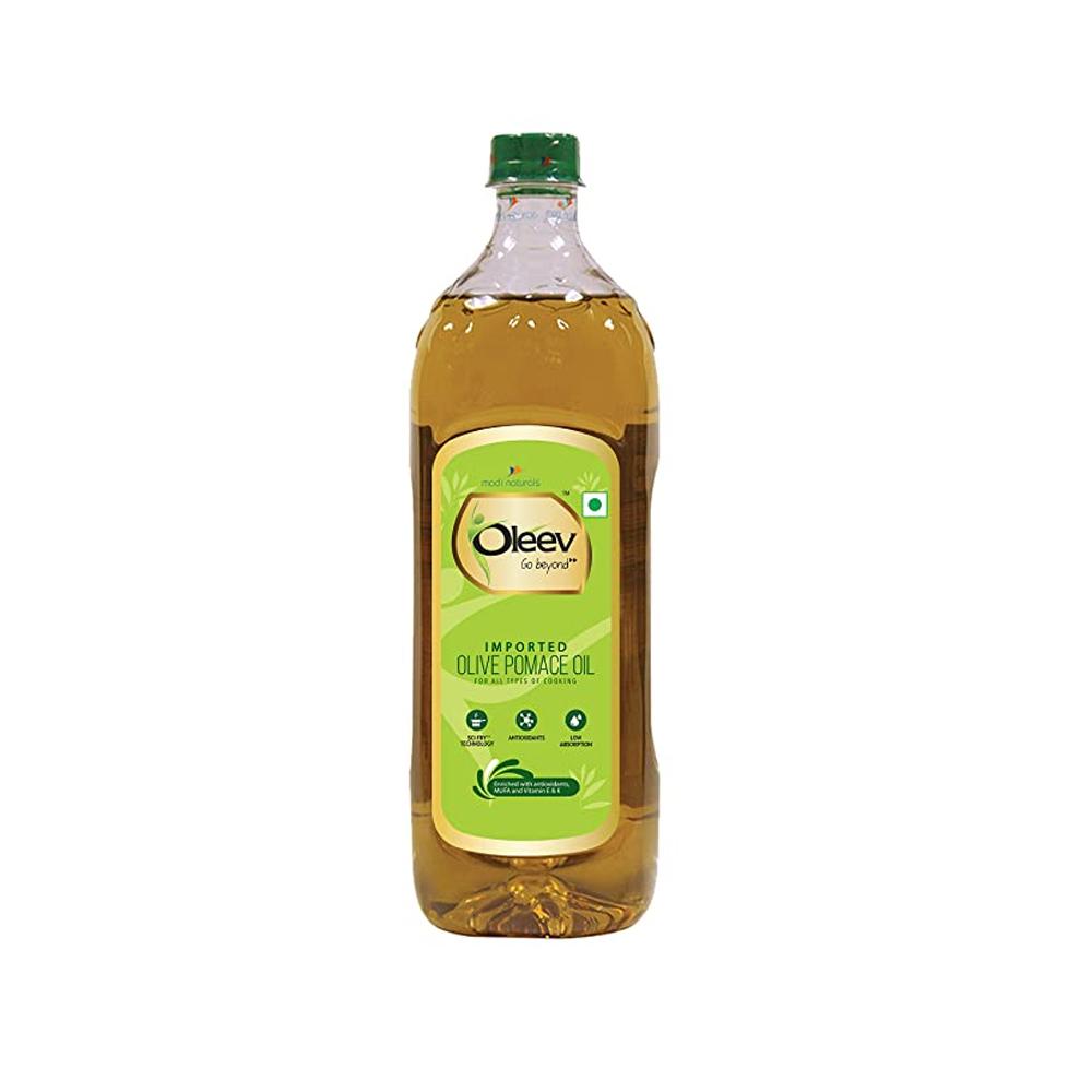 OLEEV POMACE OLIVE OIL BOTTLE 1LTR