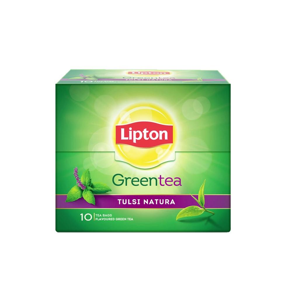 Lipton Tulsi Natura Green Tea Bags 10 N
