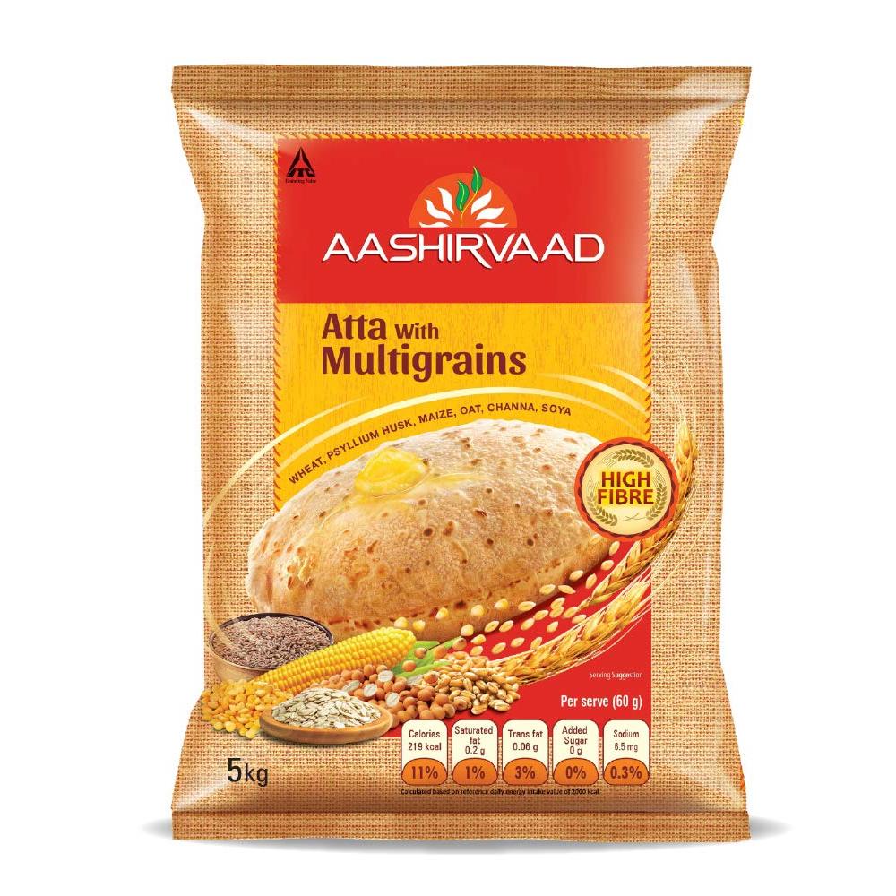 Aashivaad Multigrain Atta 5Kg