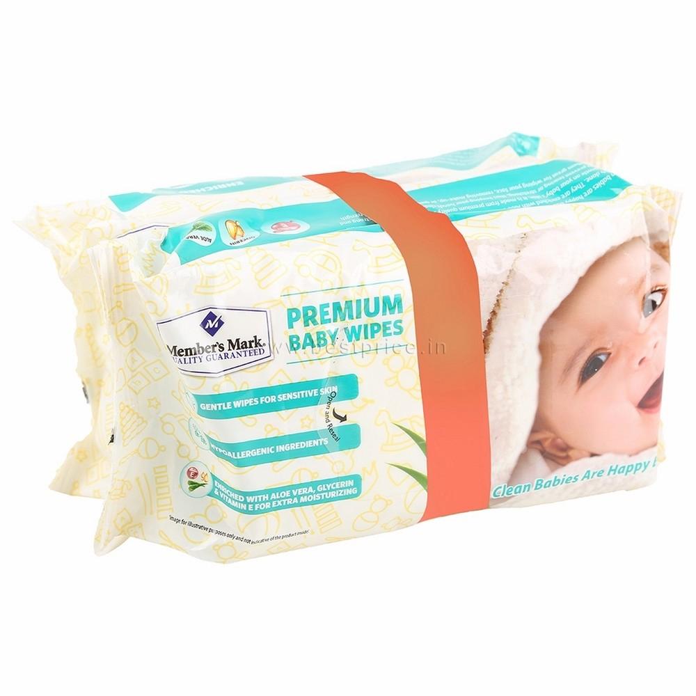 Member's Mark Baby Wipes Premium, 80N