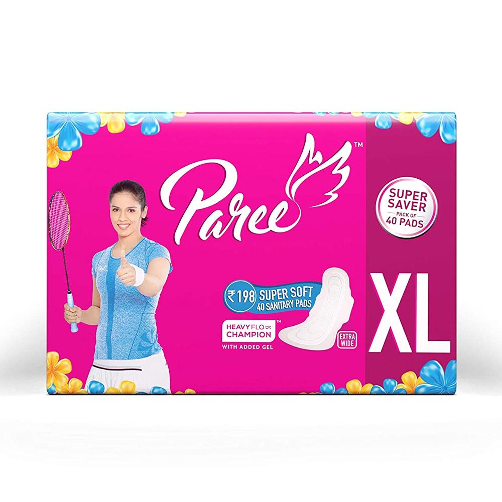 Paree Sanitary Napkin Super Soft, XL Wings