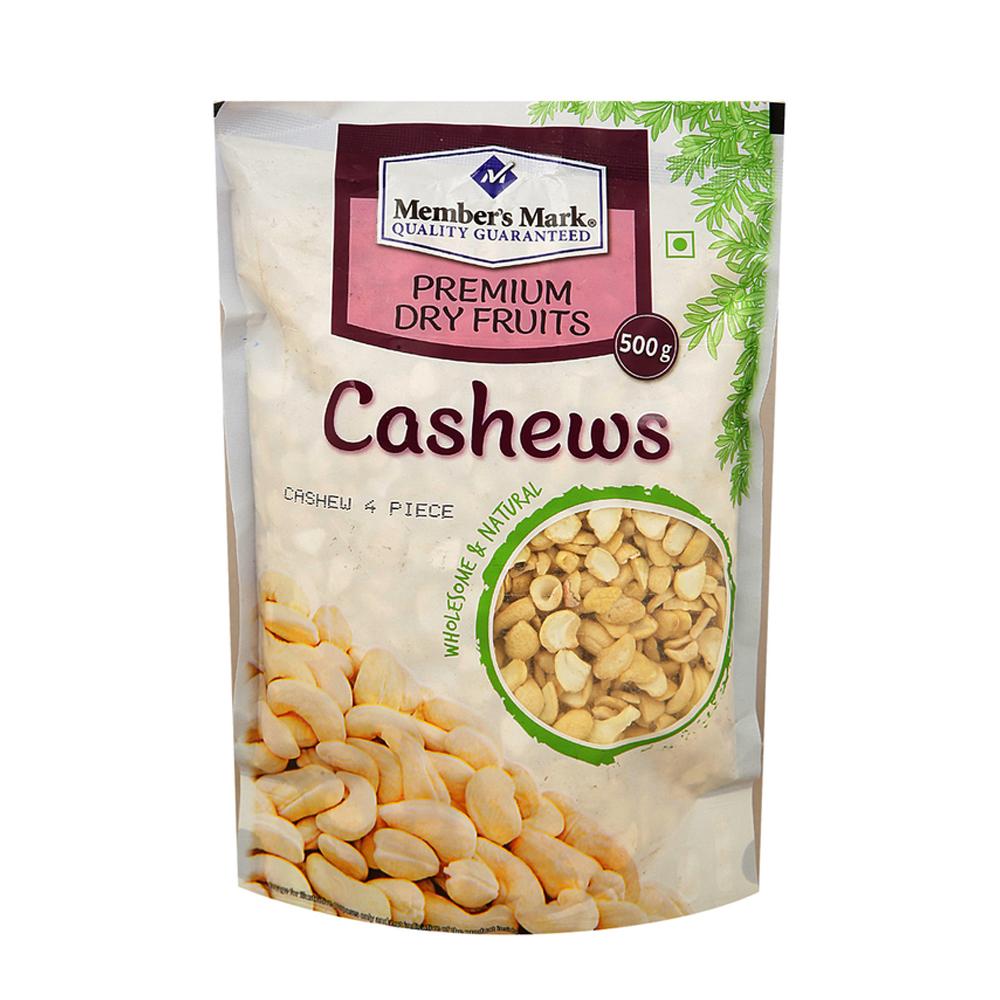 Great Value Cashews 4Pcs 500gms