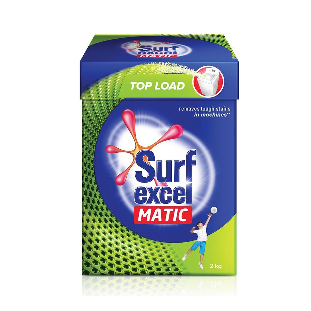 Surf Excel Matic Powder Top Load, 2Kg