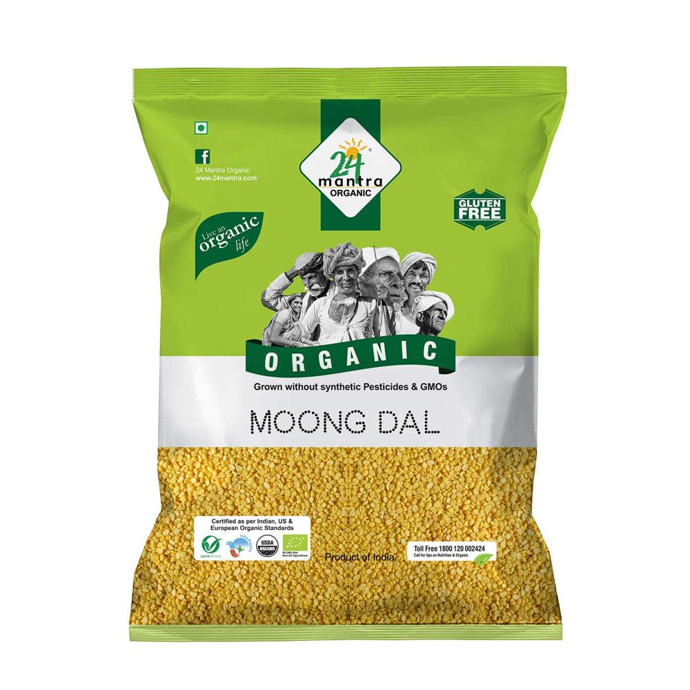 24 Mantra Organic Moong Dal 1 kg