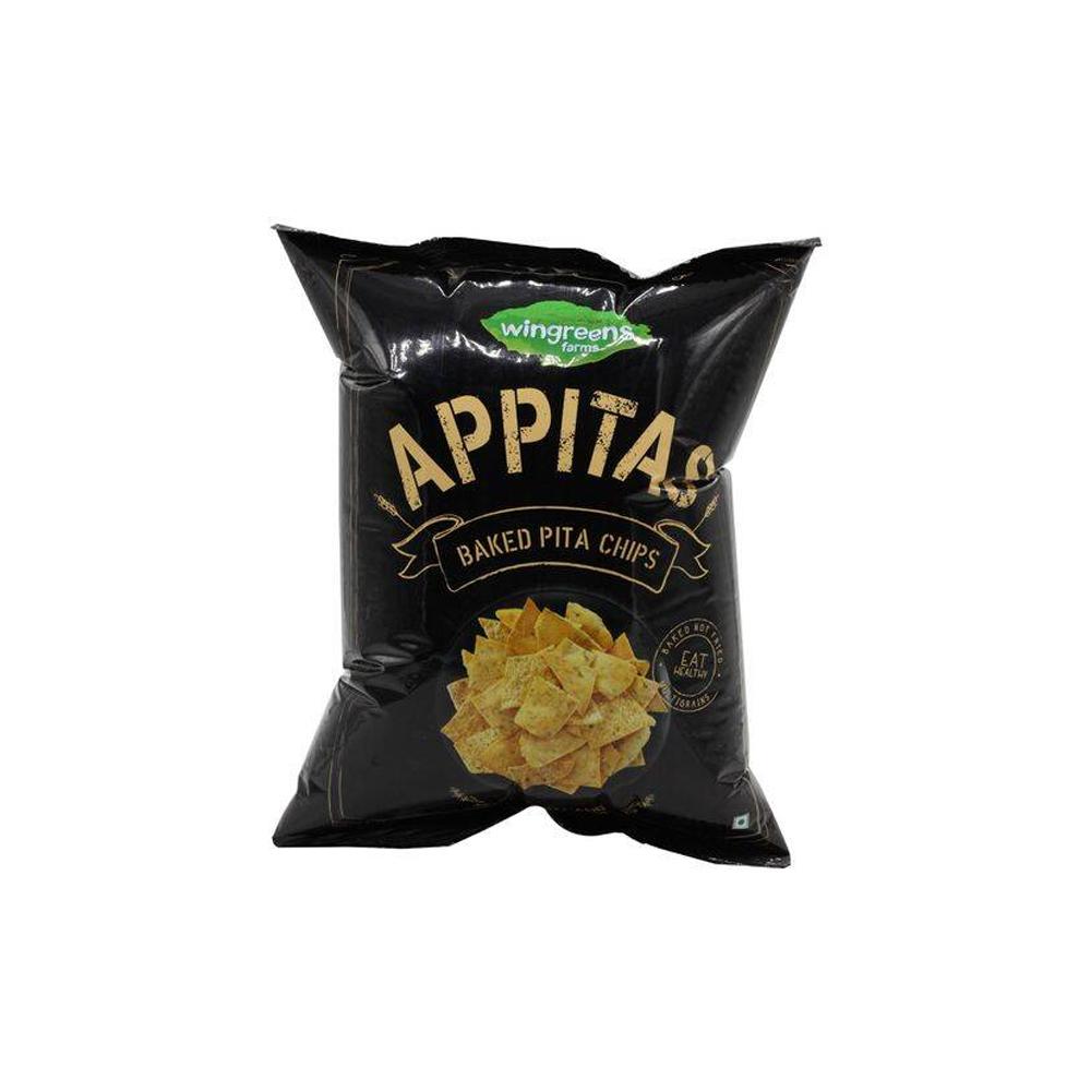 Wingreens Appitas Tangy Cheese Baked Pita 60 g
