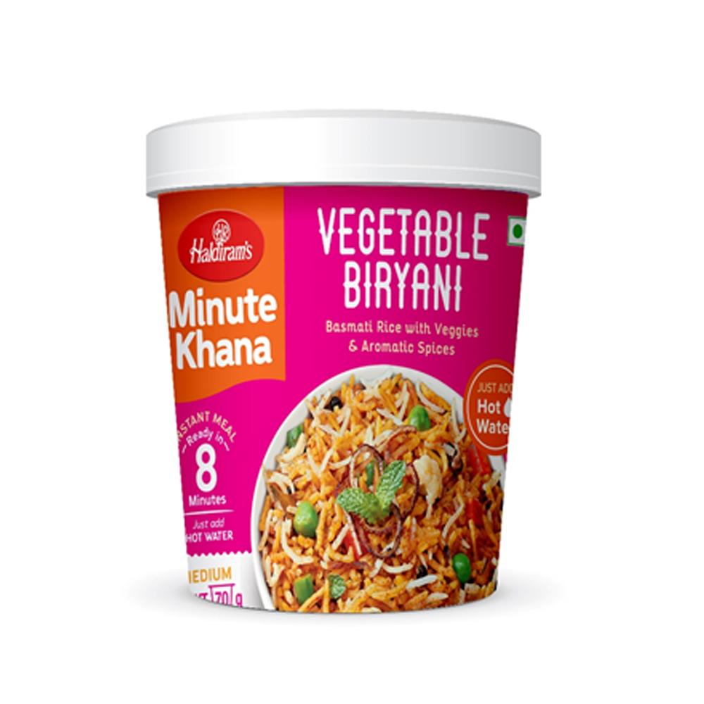 Haldiram Cup Veg Biryani 70g