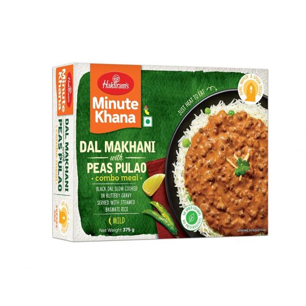 Haldiram Domestic Dal Makhni + Peas Pulav 350g