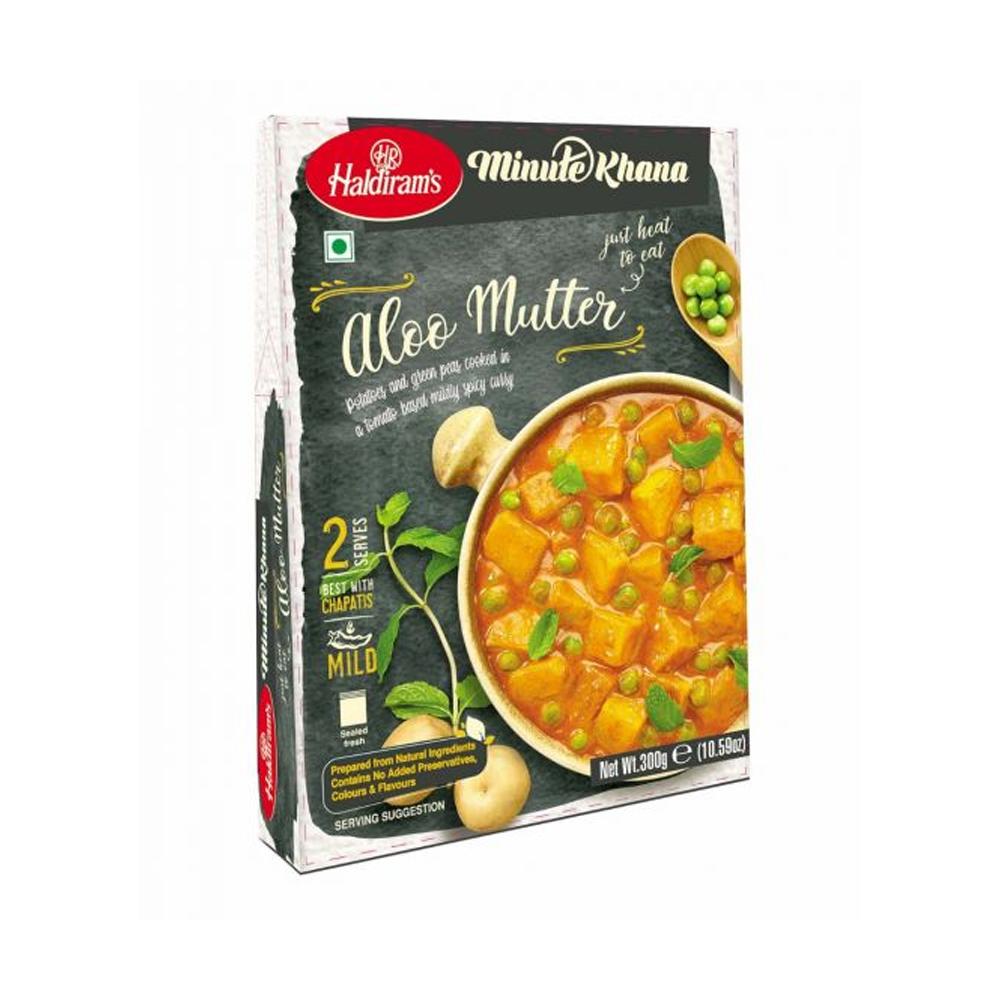 Haldiram Domestic Rte Aloo Mutter 300gm