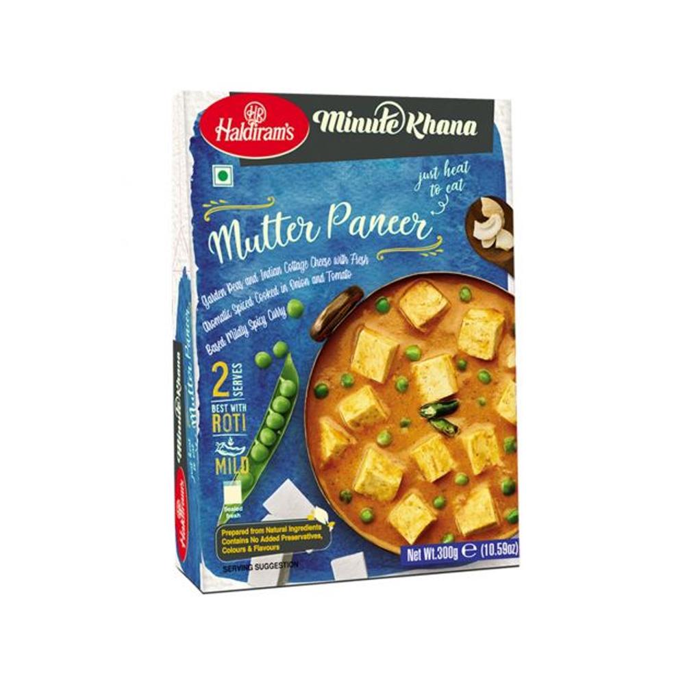 Haldiram Domestic Rte Mutter Paneer 300gm