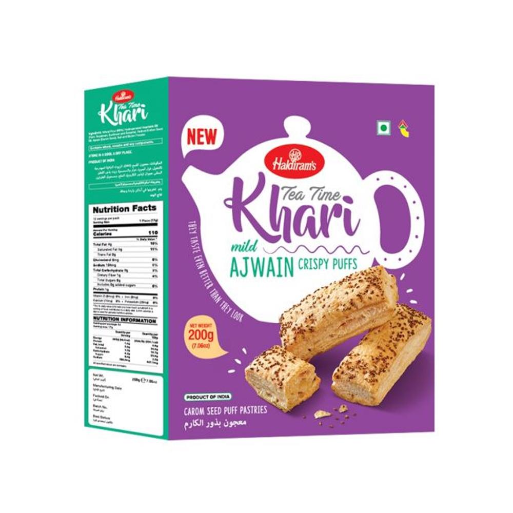 Haldiram Khari Ajwain Puff  200g