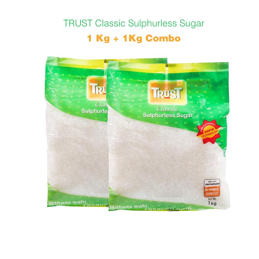 Trust Sulphurless Sugar, 1Kg Combo