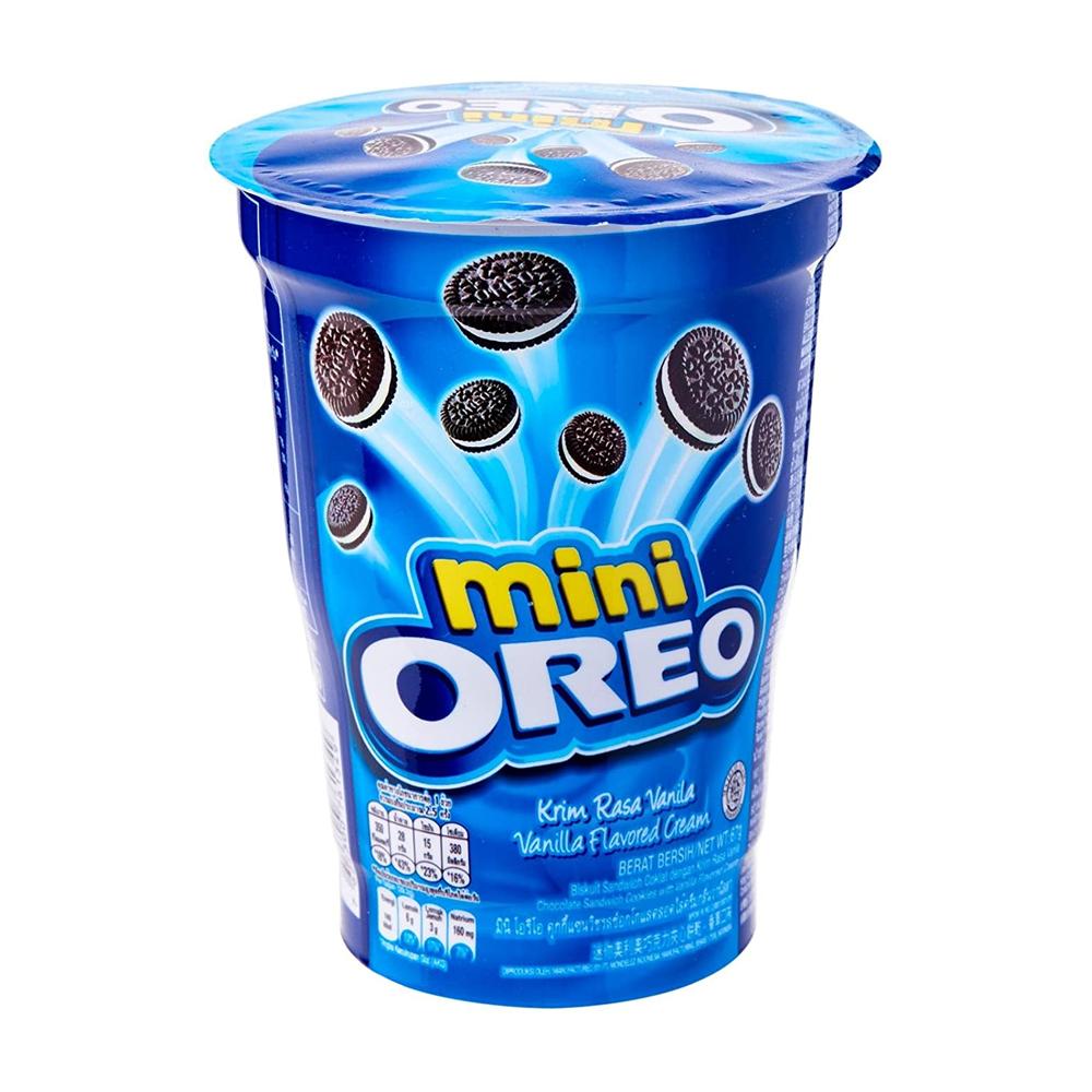 Oreo Mini Vanilla Flavoured Cream, 67G
