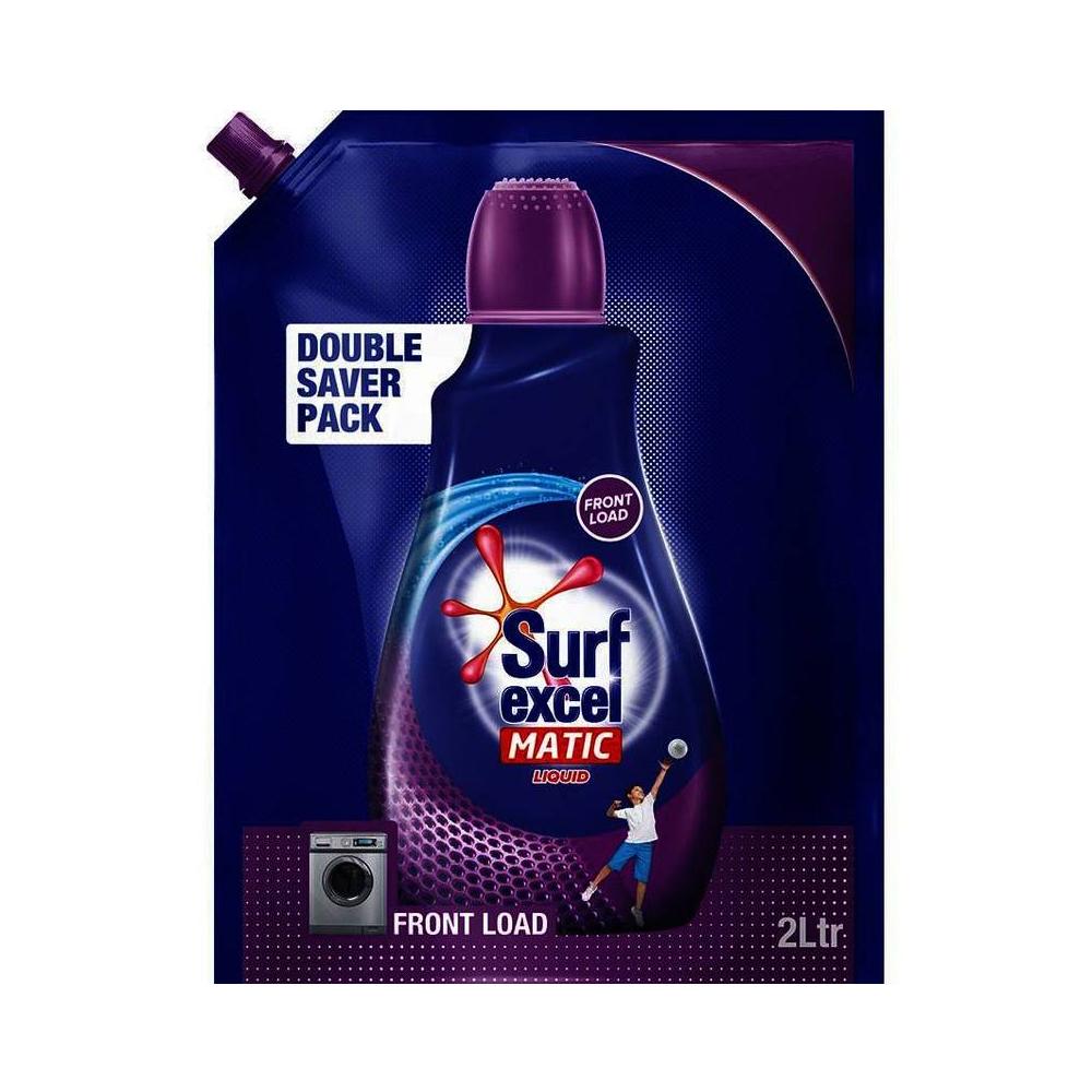 Surf Excel Matic Liquid Detergent Front Load, 2 L