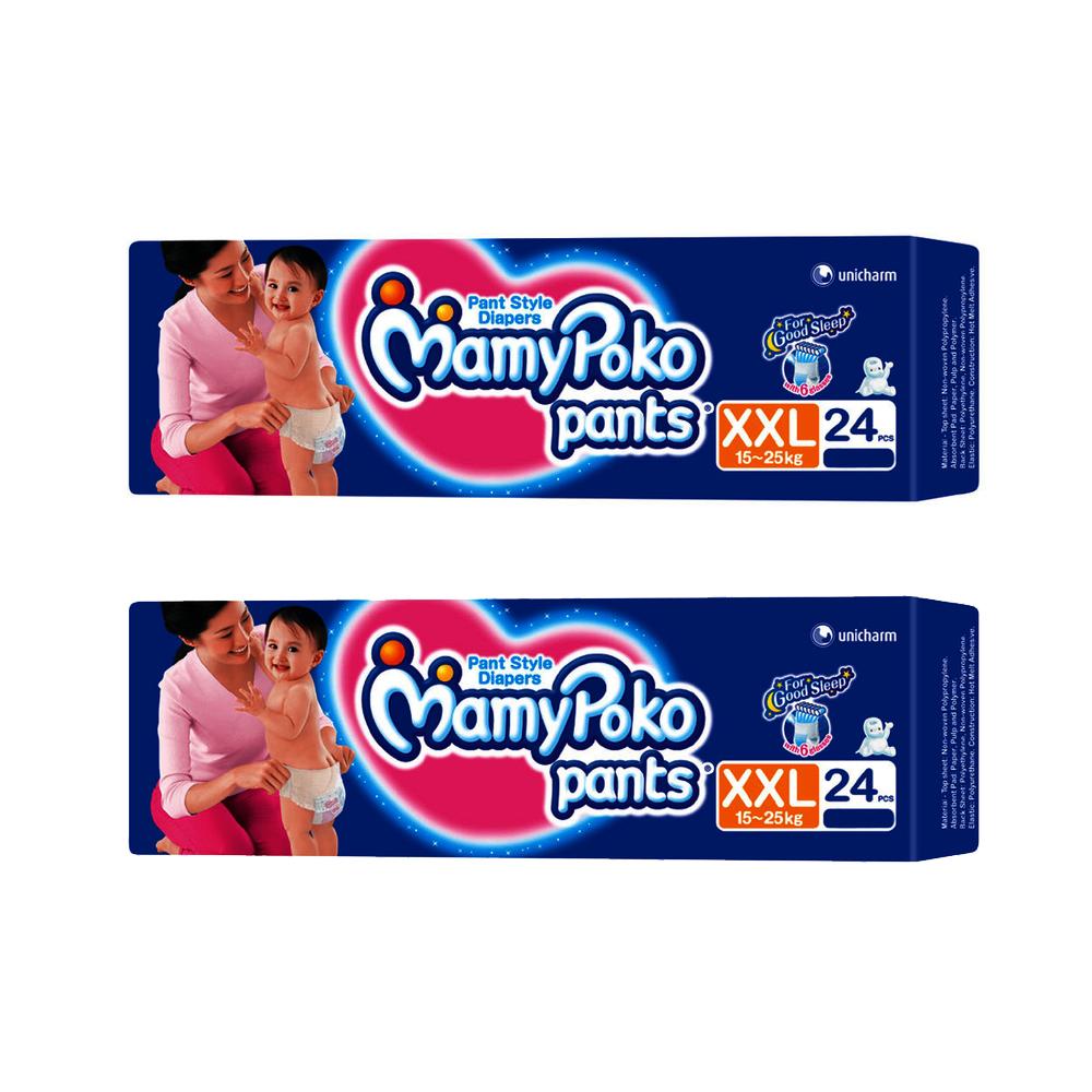 3. REVIEW DIAPERS MAMYPOKO PANTS ROYAL SOFT SIZE L Malam ini