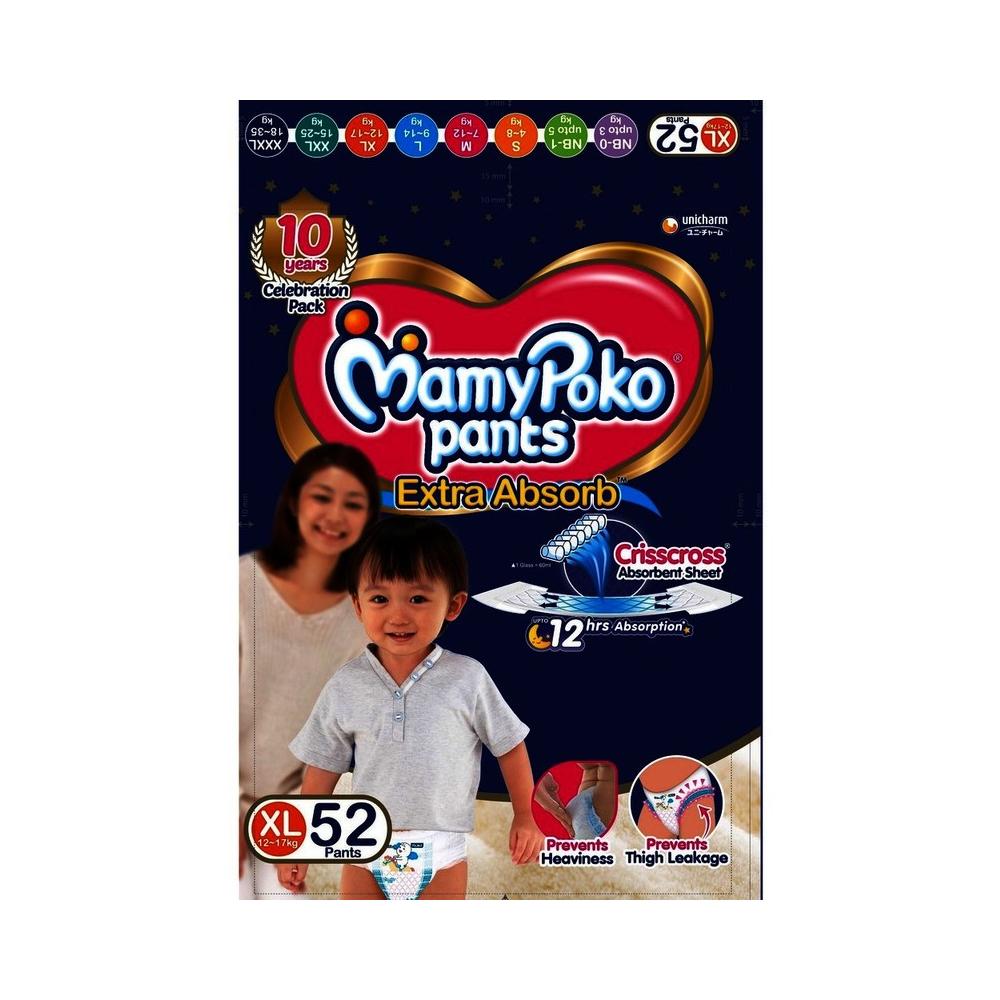 Mamy Poko Pants Extra Large, 52 N