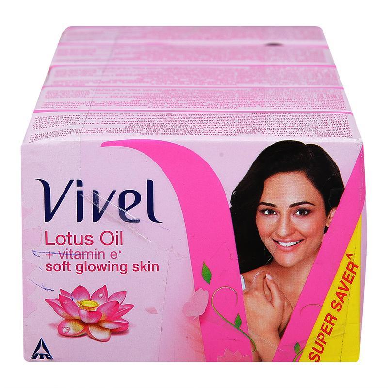 Vivel Soap Lotus Oil, 4N (100 g Each)
