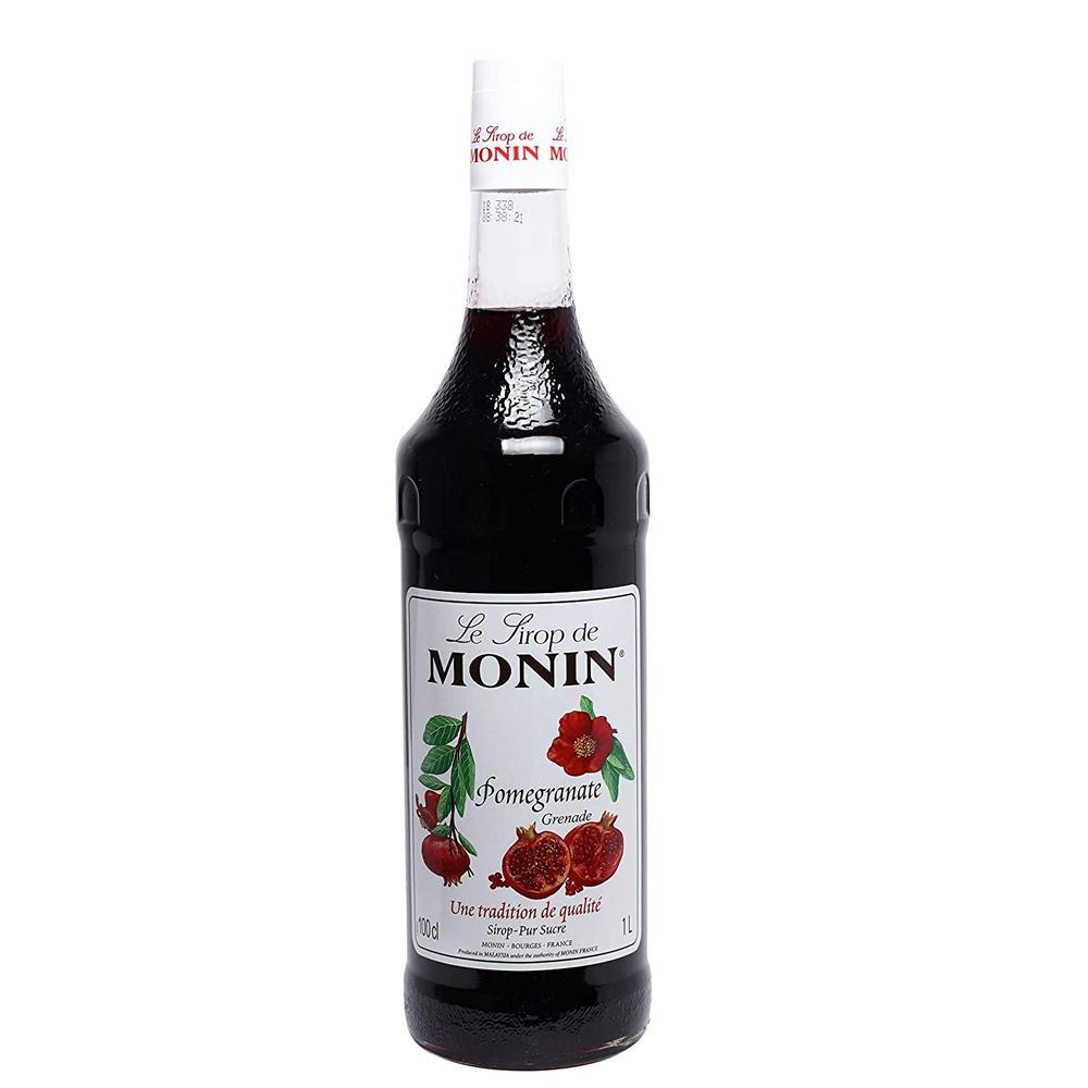 Monin Pomegranate Syrup Bottle - 1L