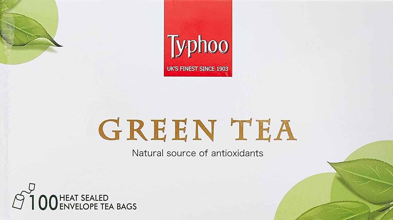 Typhoo Tea Bag Green Tea, 100 Sachets