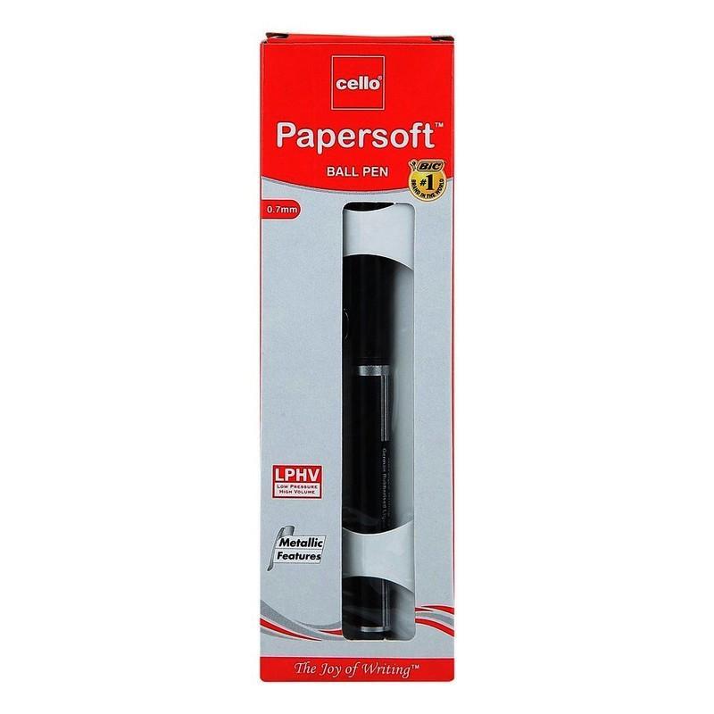 Cello Papersoft Blue Ball Pen 1 N