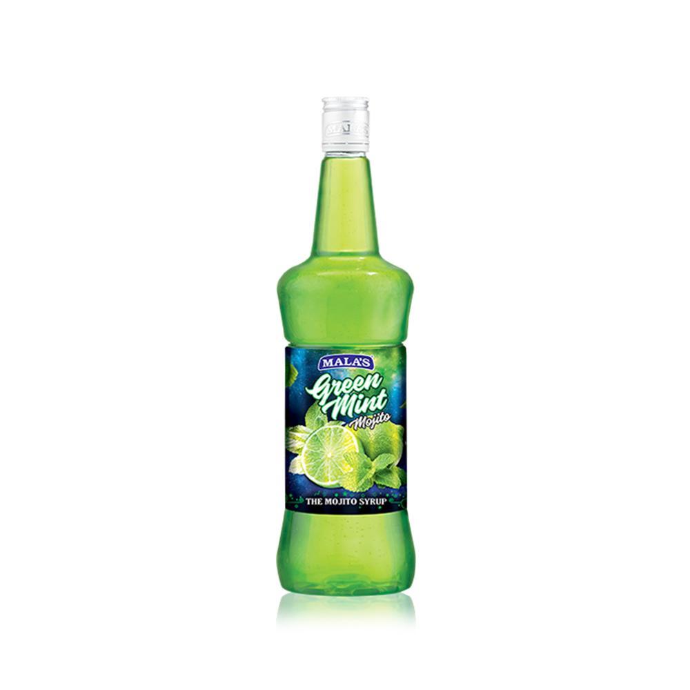 Mala's Mocktail Green Mint, 1 L