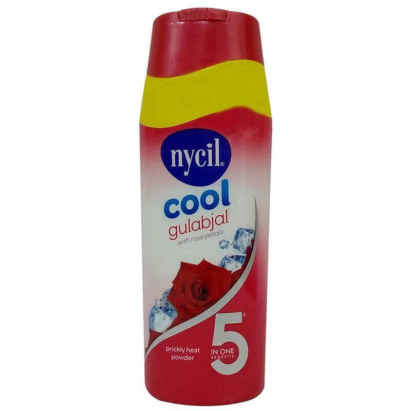 Nycil Prickly Heat Powder Cool Gulab Jal, 150 g