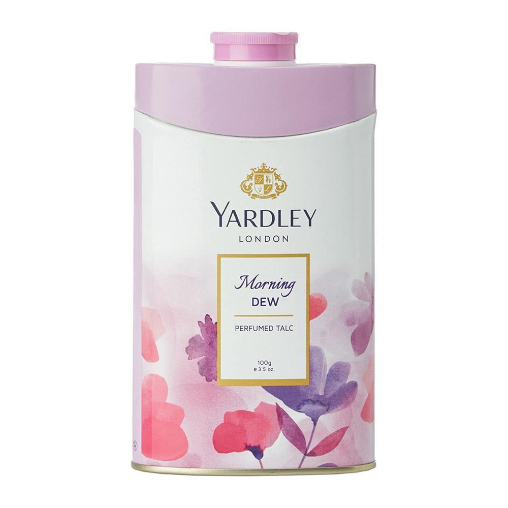 Yardley Deodorizing Talcum Powder Morning Dew, 100 g