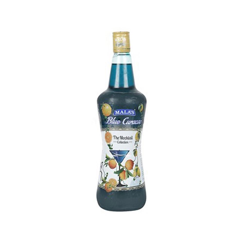 Mala's Mocktail Blue Curacao, 1 L