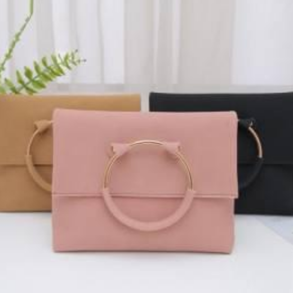 XIMI VOGUE™ Stylish Handbag with Ring Handle