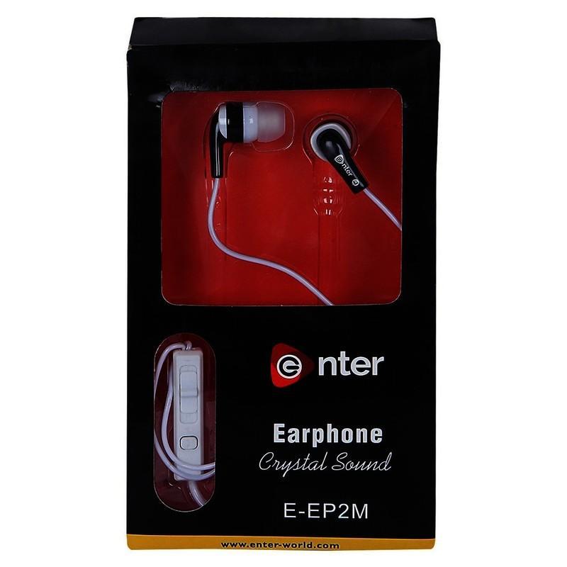 Enter Earphone Model EP 2M With Mic, 1 N