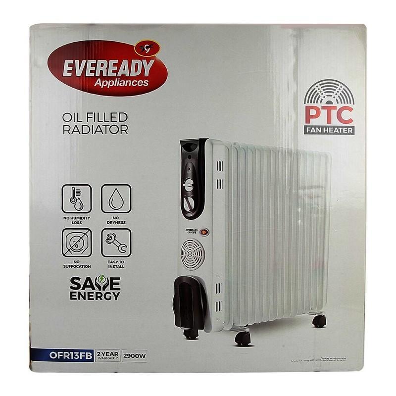 Eveready 13 Fin Oil Filled Radiator 1 N