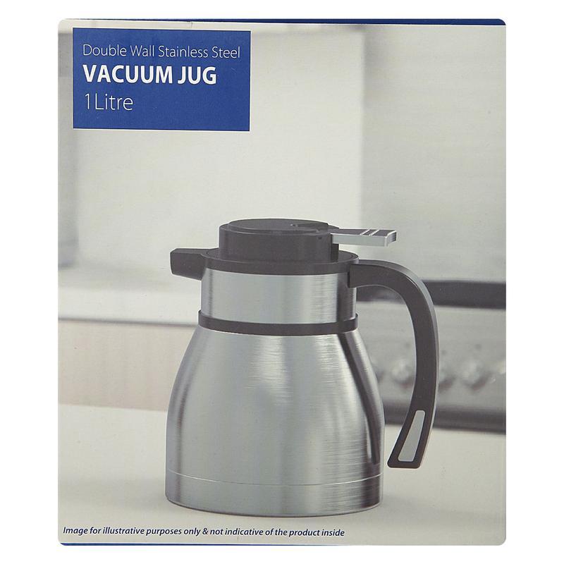 Exclusive Imports Steel Vacuum Jug Capacity 1 L, 1 N