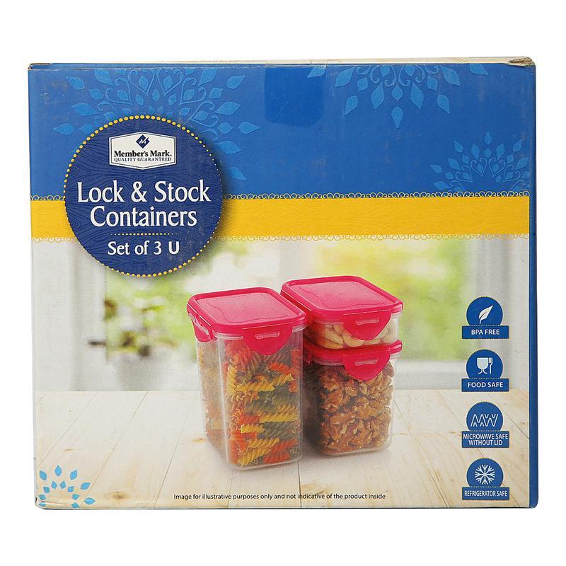 Member's Mark Lock & Stock Container 3 N