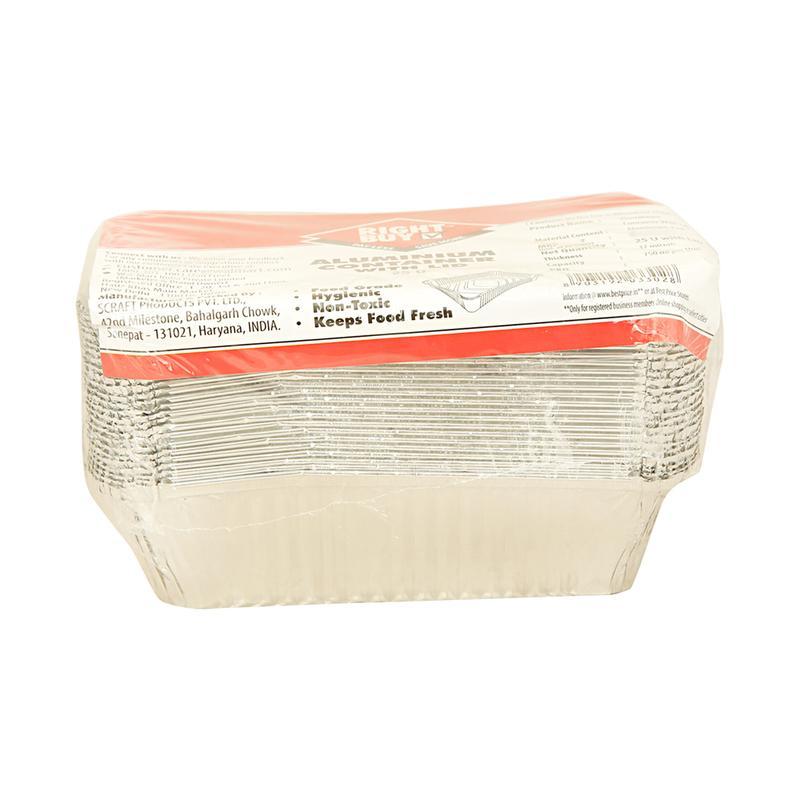 Right Buy Aluminum Container Capacity 750 ml, 1 N