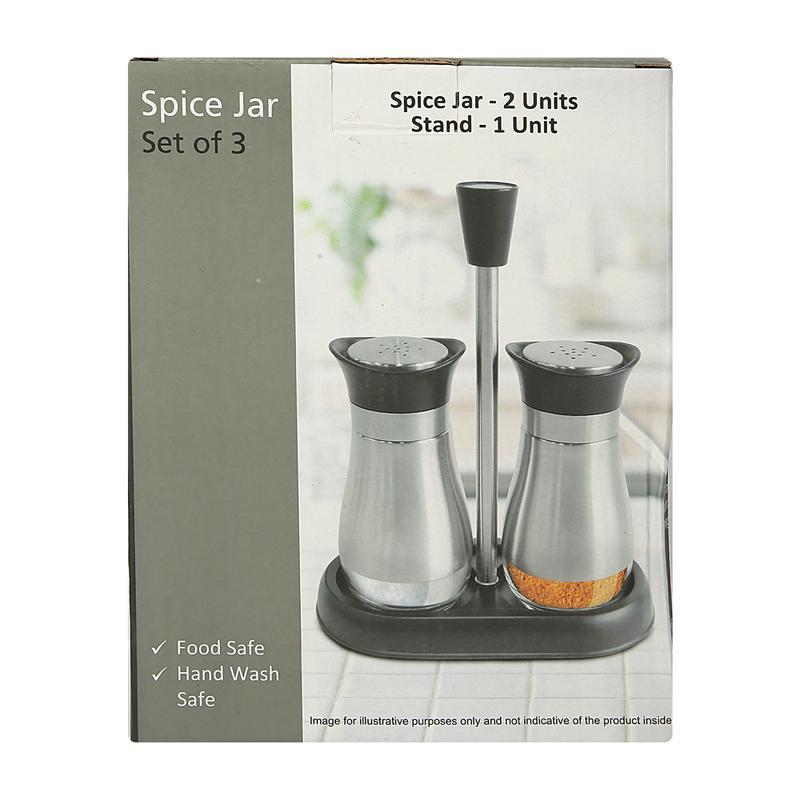 Exclusive Imports Spice Jar Set 2 N