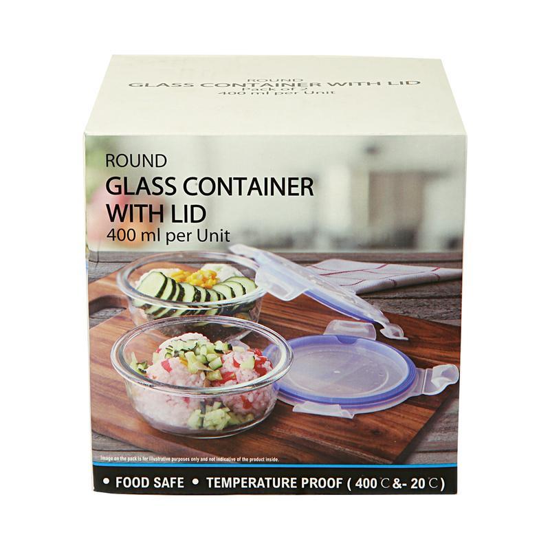  Exclusive Imports Storage Container Small Round, 1 N