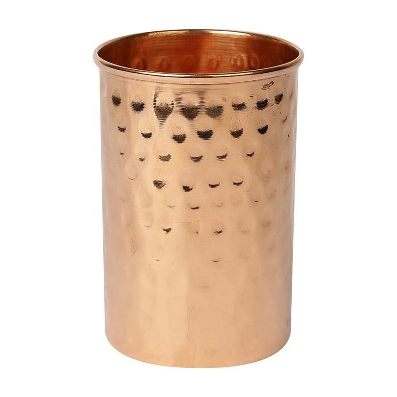 Metal World Copper Glass Capacity 180 ml, 10.16 cm, 1 N