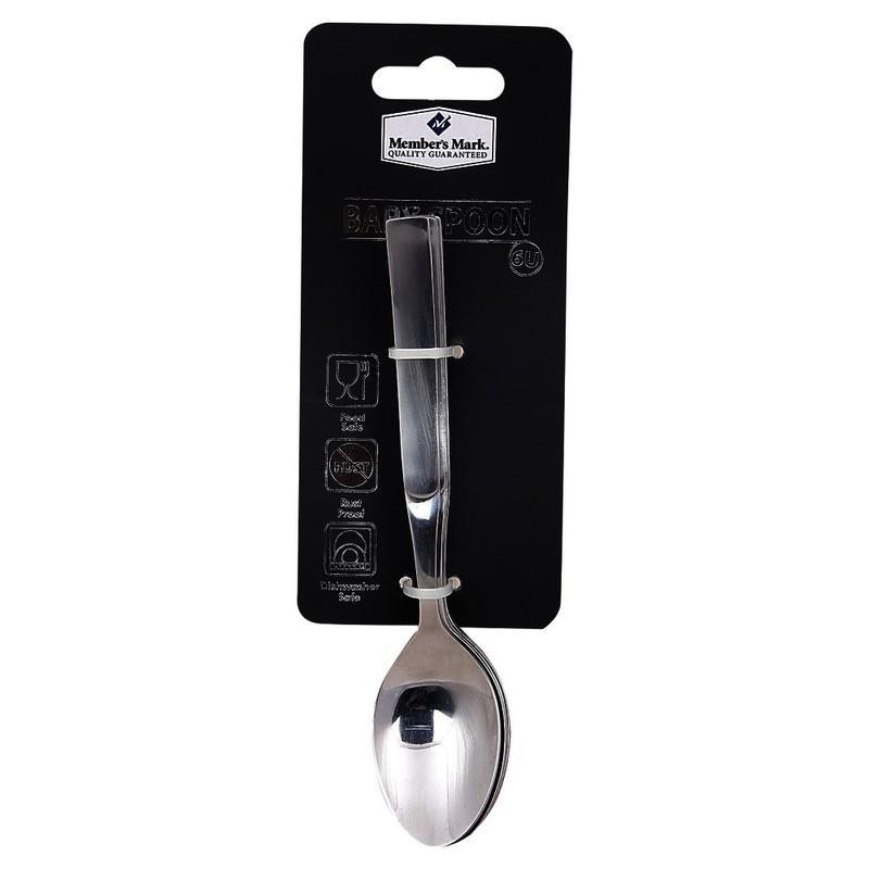 Member's Mark Baby Spoon Stainless Steel, 6 N
