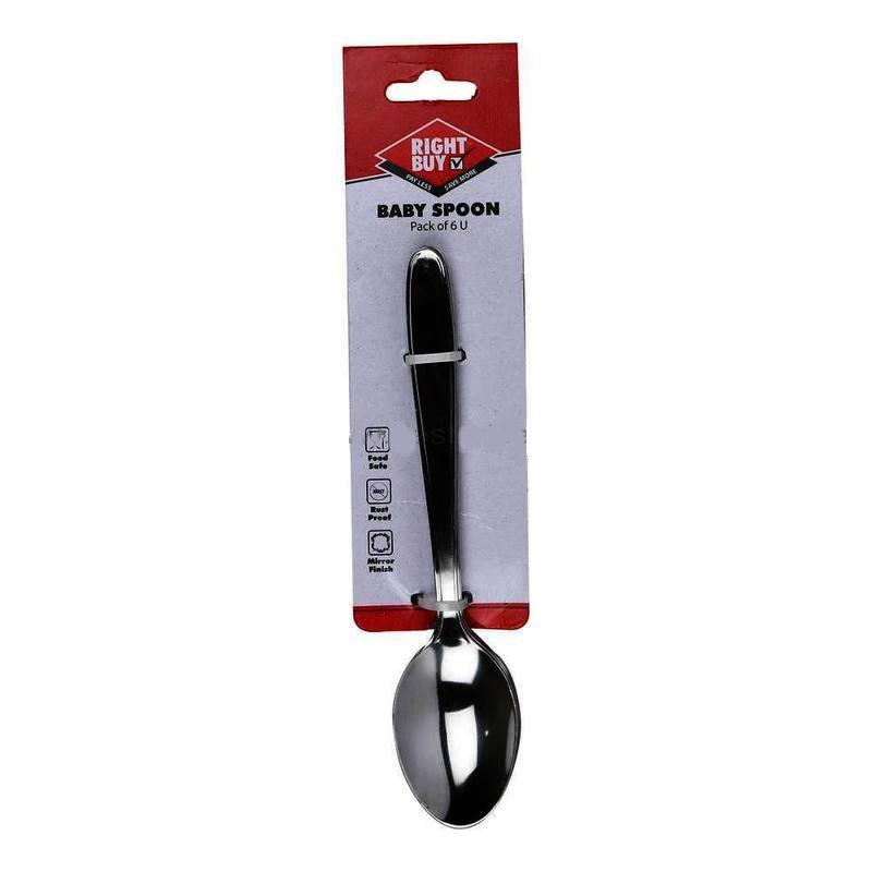 Right Buy Baby Spoon Stainless Steel, 6 N