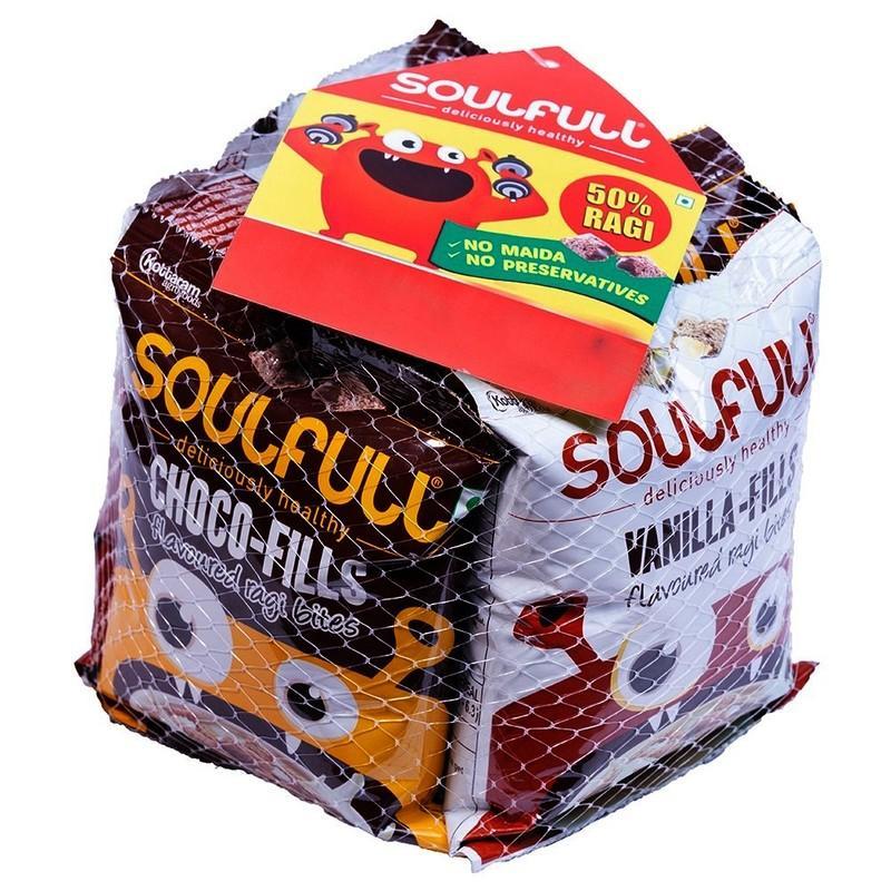 Soulfull Chocofill Choco Vanilla Bites 210 g