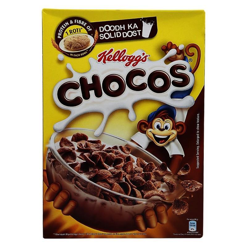 Kwality Choco Flakes | Made With Whole Wheat | 0% Maida | Source Of Protein  And Fibre | High In Calcium & Protein | Chocos | Breakfast Cereals For Kid