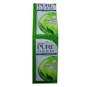 Pure Derm Hair Shampoo Anti-Dandruff, 15 N (7 ml Each)