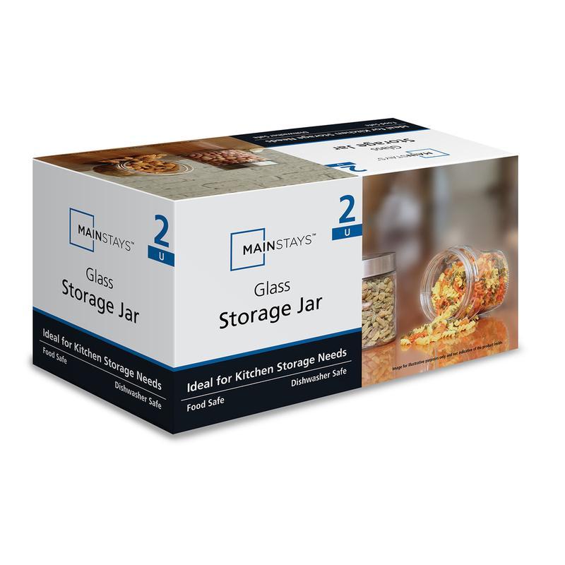 Storage Jar With Lid 2 N (850 ml Each)