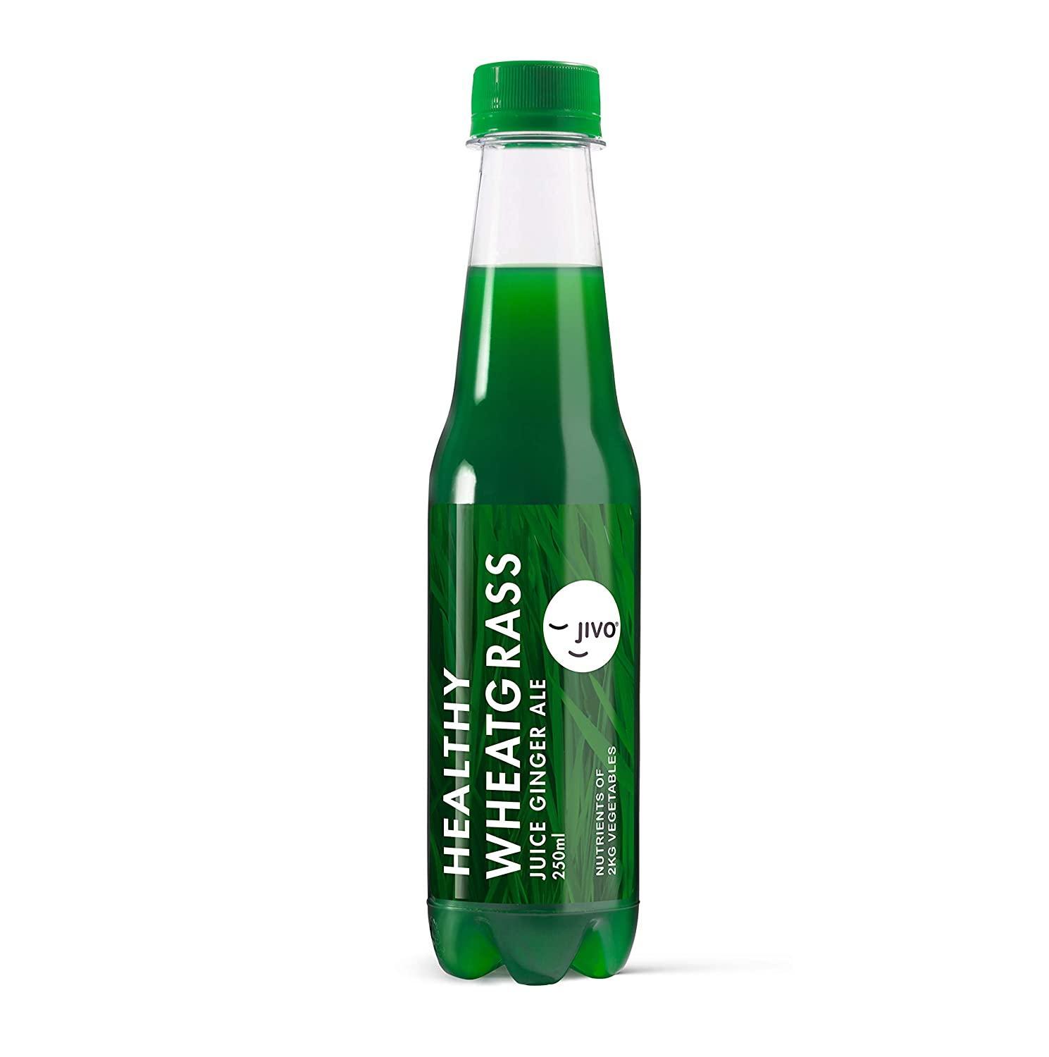 Jivo Wheat Grass Juice Ginger Ale, 275 ml