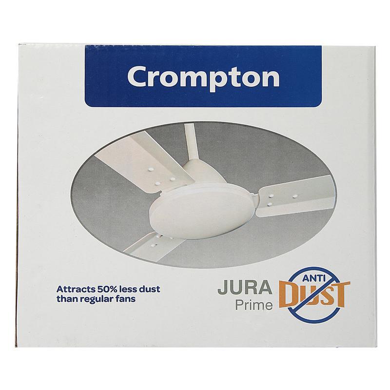 Crompton Jura Prime Ceiling Fan Anti-Dust, 1 N