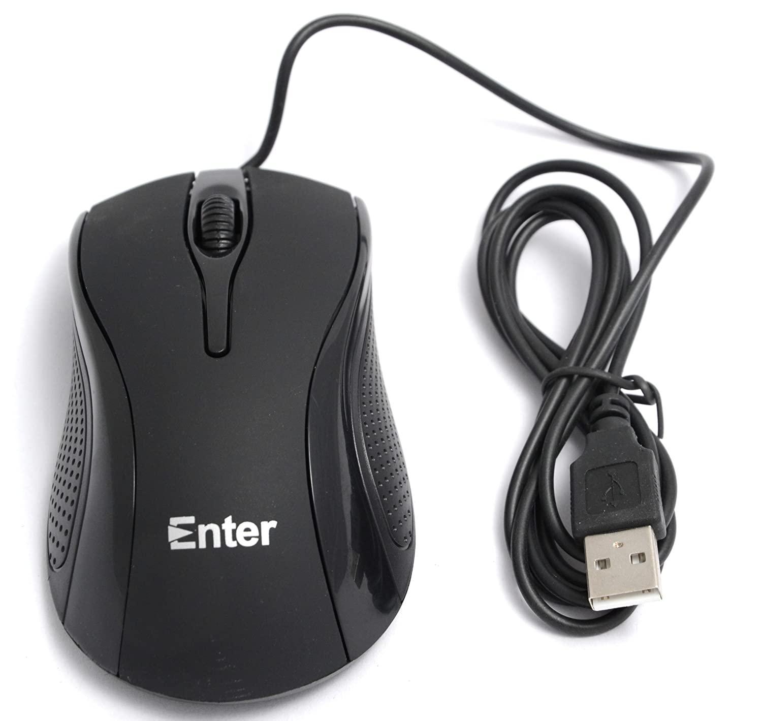 Enter Wireless Mouse Model Optical E 85 BU, 1 N