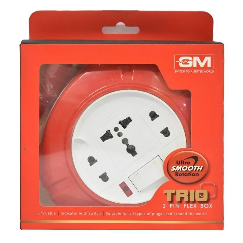 Gm Trio 2 Pin Flex Power Box 5 m Cable Length, 1 N