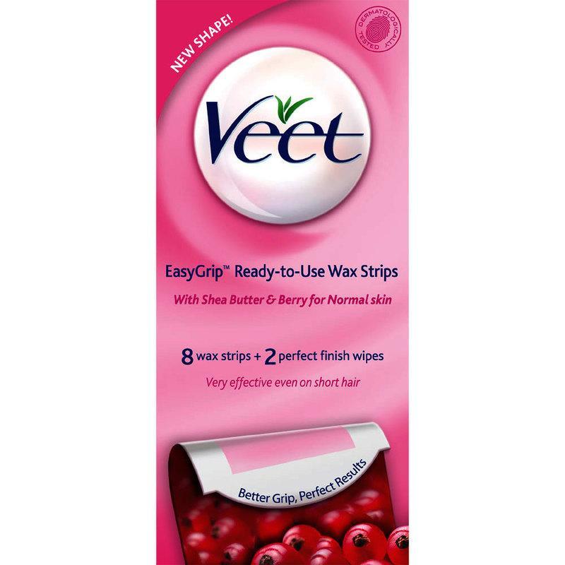 Veet Cold Wax Strips Normal Skin, 8 Strips